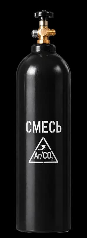 Красный баллон со сварочной смесью K18